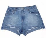 Wild Fable High Waisted Distressed Jean Shorts Photo 0