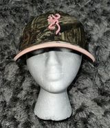 Hat Womens One Size Adjustable Strap Camo Trucker Baseball Cap Photo 0