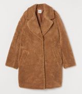 Tan Teddy Coat Photo 0