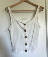H.I.P. Heart With Button Tank Top Photo 0