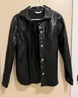 H&M Leather Jacket Photo 0