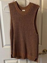 Abercrombie & Fitch Brown Crew Neck Sweater Photo 0