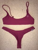 Plum Bikini Set Purple Size M Photo 0