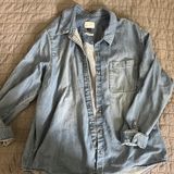 Universal Thread Cotton Button Up Photo 0