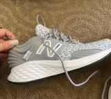 New Balance Gray Cheetah Fresh Foam Roav Shoes Photo 0