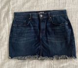 EXPRESS Denim Mini Skirt Photo 0