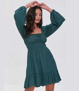 Forever 21 Peasant Mini Dress Photo 0