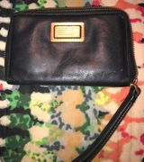 Marc by Marc Jacobs Marc Jacobs Leather Wallet Clutch Photo 0