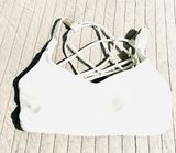 Lululemon White Padded Bra Photo 0