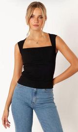 NWOT Petal and Pup Clara Top | Size: 8 | Black Photo 0