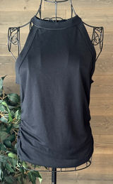 Jennifer Lopez sleeveless ruched top Photo 0