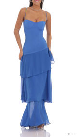 Blue Maxi Dress Photo 0