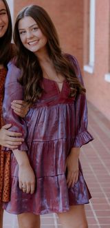Entro Purple Dress Photo 0