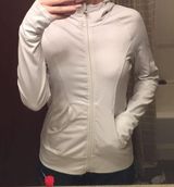 White Athletic Jacket  Photo 0