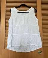 prAna White  Kendall blouse Photo 0