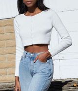Brandy Melville Cropped Cardigan Photo 0