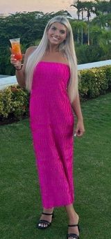 ASTR Hot Pink Maxi Dress  Photo 0