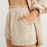 NWT Women's Bohemian Aerie Pool to Party Beach Linen Blend Shorts in size XL Photo 0