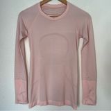 Lululemon  Swiftly Tech Long Sleeve shirt pink 4 Photo 0