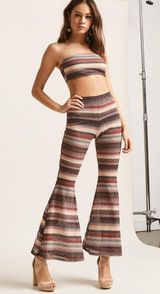 Forever 21 Striped Two Piece Set Photo 0