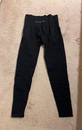 NVGTN Black Solid Seamless Leggings Photo 0