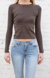 Brandy Melville Striped Shirt Photo 0