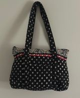 Vera Bradley  Black Quilted Bag GUC Photo 0