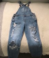 Forever 21 Blue Denim Overalls  Photo 0