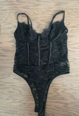 black lace bodysuit Size M Photo 0