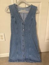 Abercrombie Blue Jean Dress Photo 0