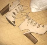 Tan Brown Heels Size 5.5 Photo 0