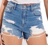 American Eagle Highest Rise 90s Boyfriend Short Plus Shorts Size 18 Photo 0