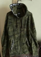 Hollister mens camo zip up hoodie Photo 0