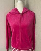Juicy Couture  Pink Velour Tracksuit Size L FLAWS Film Motion Pictures Photo 0