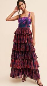 Anthropologie x  Tulle Tiered Dress Photo 0