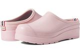 Hunter Play Clog Shoes Mules Slip On Platform Rubber Waterproof Vegan Pink 8 Photo 0