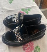 Vince Camuto Black Platform Loafers Photo 0