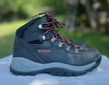 Columbia Newton Ridge Plus Womens Size 6.5 Black Waterproof Hiking Boots Photo 0