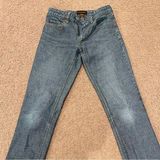 BANANA REPUBLIC button fly straight leg denim jeans Photo 0