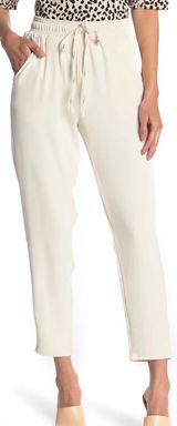 MELLODAY White High Waisted Pants Photo 0