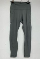 Yogalicious Sage Green High Rise Full Length Leggings With Pockets Womens S Photo 0