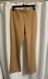 tuckernuck Suede Flare Crop Pants Photo 0