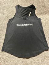 Black Burn Boot Camp Racerback Lulu Lemon Tank Photo 0