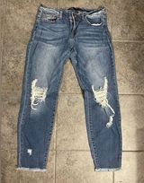 Harper 🩷 Distressed Skinny Jeans, Size 29 Photo 0