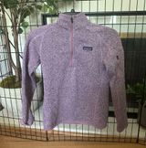 Patagonia Lavender Fleece Pullover Quarter Zip Size Small Photo 0