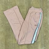 Champion | pink track pants zip ankles pockets spellout side stripes Photo 0