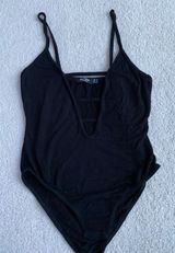 Nasty Gal Black Bodysuit Photo 0