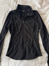 Fabletics  Black Athletic Jacket Zip Up Photo 0
