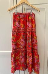 Rachel Roy tiered floral maxi, size small Photo 0