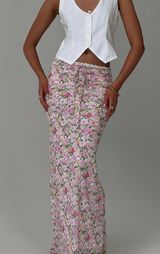 Floral Maxi Skirt Photo 0